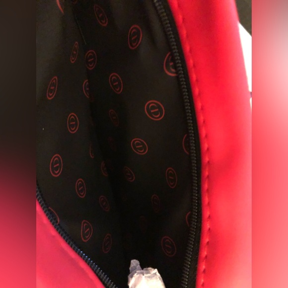 Authentic DIOR Red Restyled-Repurposed to Crossbody/ Fanny-Belt Bag Beauty Case - Picture 10 of 13